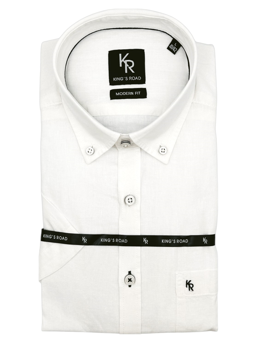 King's Road Regular fit Kortærmet skjorte